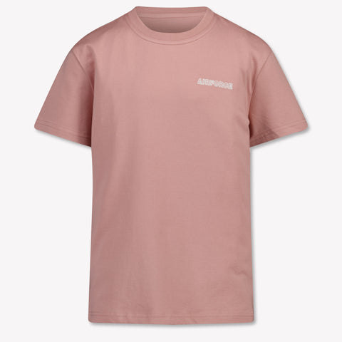 Airforce Kinder Jongens T-Shirt In Roze