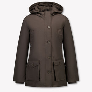 Airforce Kids Girls Winter coat In Brown