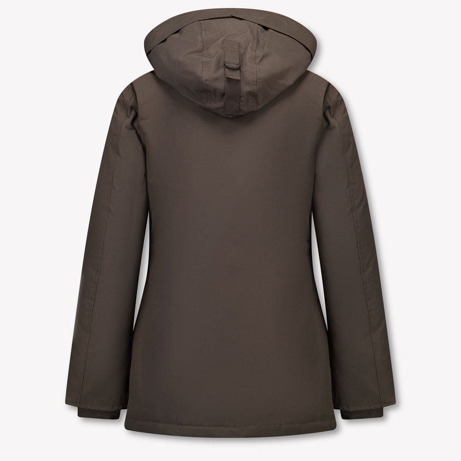 Airforce Kids Girls Winter coat In Brown