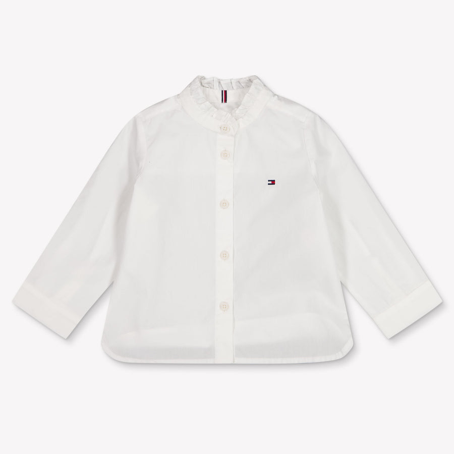 Tommy Hilfiger Baby Meisjes Blouse In Wit