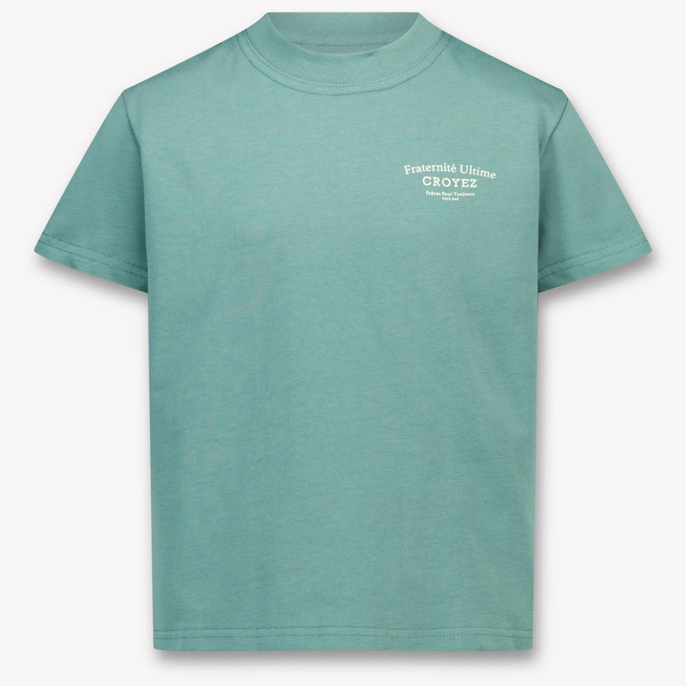 Croyez Kinder Jongens T-Shirt In Groen