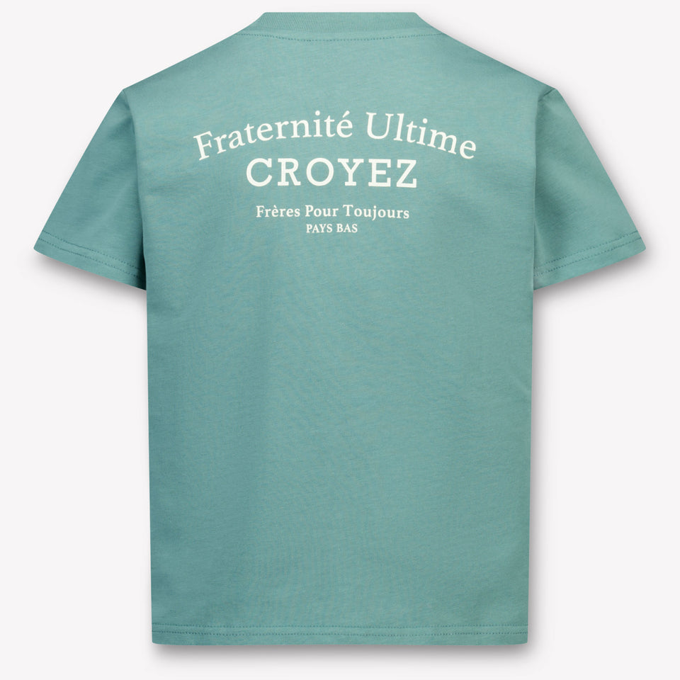 Croyez Kinder Jongens T-Shirt In Groen