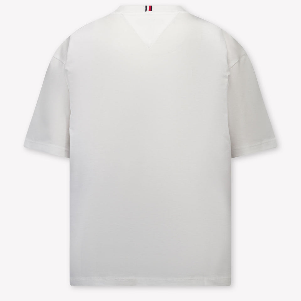 Tommy Hilfiger Kids Boys T-Shirt In White