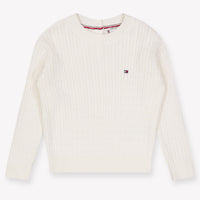 Tommy Hilfiger Baby Meisjes Trui In Off White