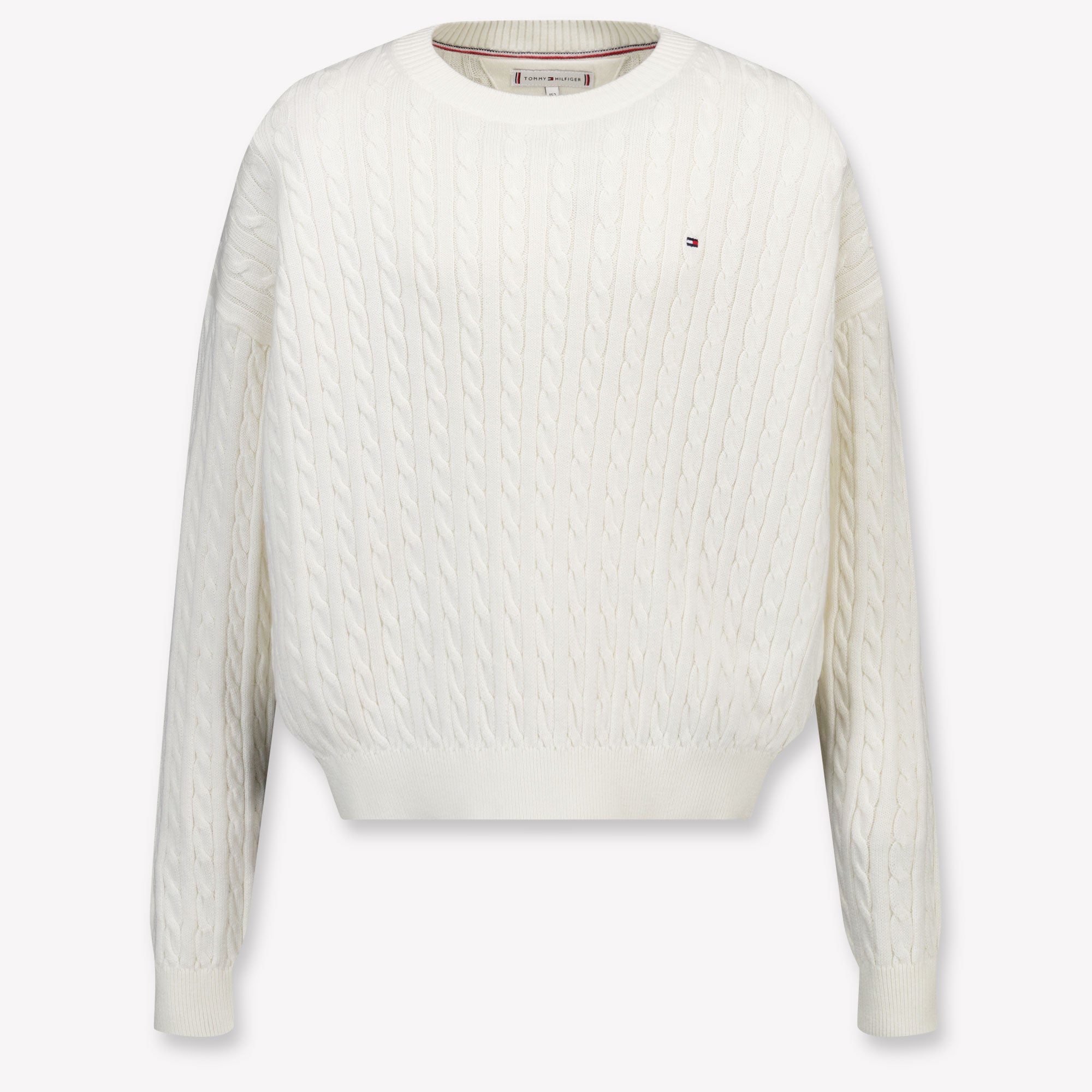 Tommy Hilfiger Kids Girls Sweater in OffWhite