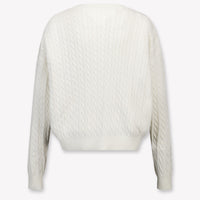 Tommy Hilfiger Kids Girls Sweater in OffWhite