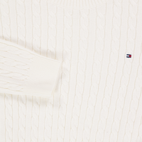 Tommy Hilfiger Kids Girls Sweater in OffWhite