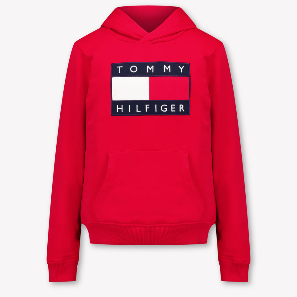 Tommy Hilfiger Kids Unisex Sweater in Red