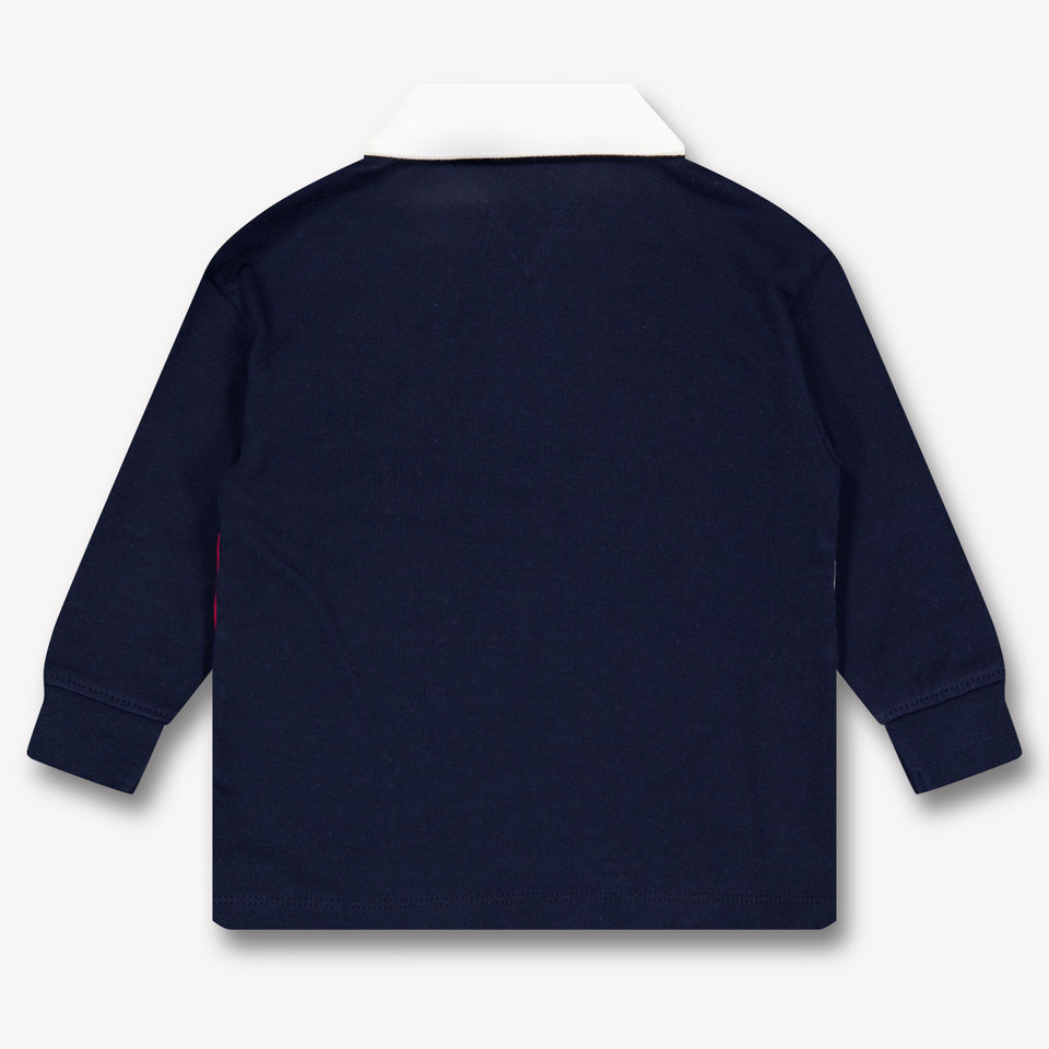 Tommy Hilfiger Baby Jongens Polo In Navy