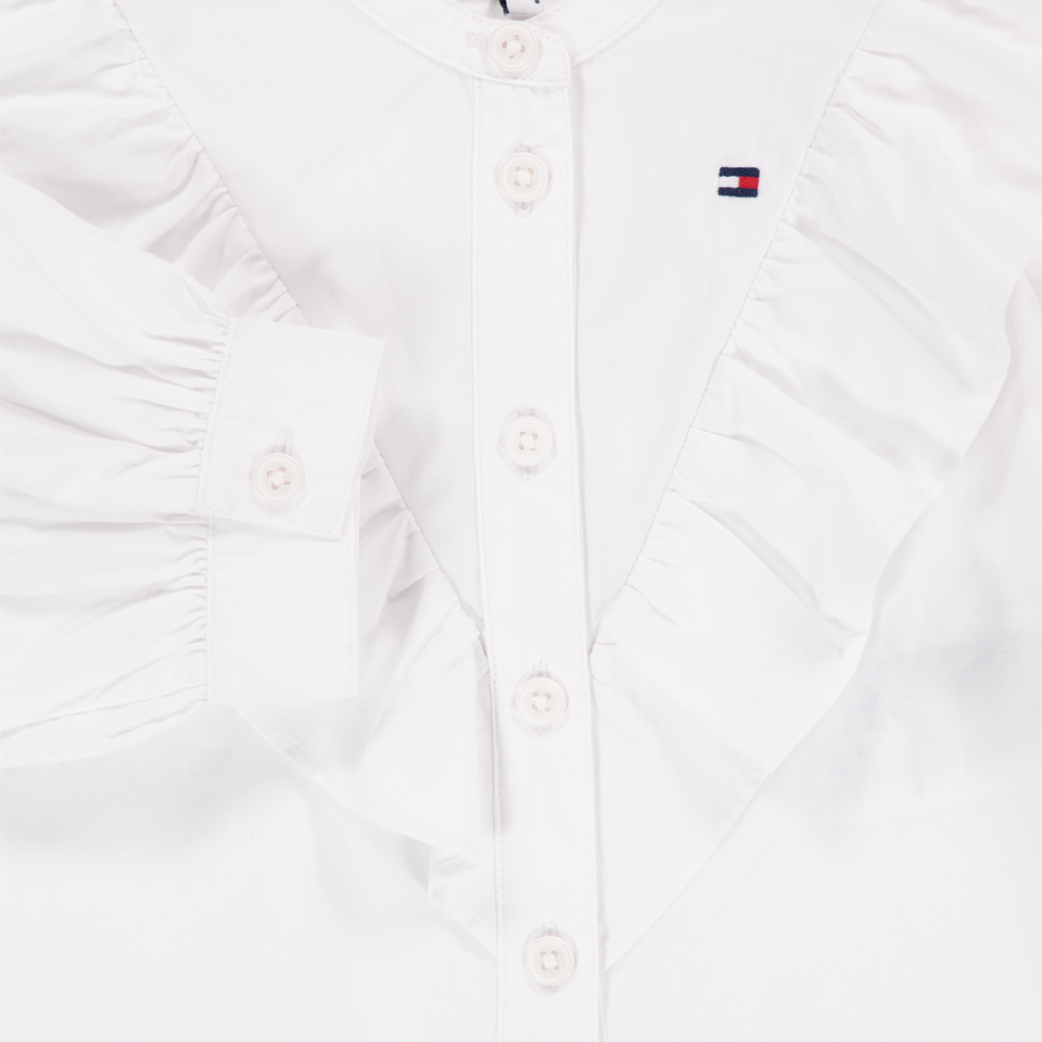 Tommy Hilfiger Baby Meisjes Blouse In Off White