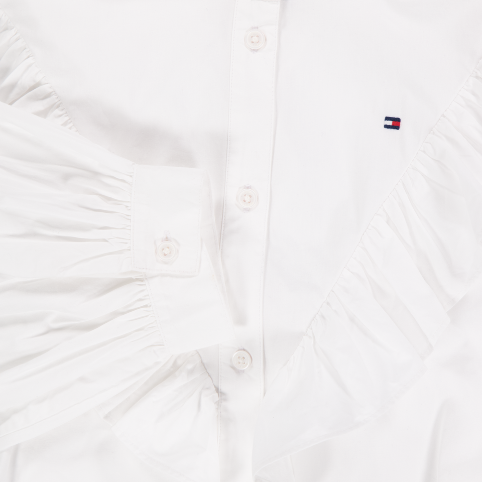 Tommy Hilfiger Kids Girls Blouse in White