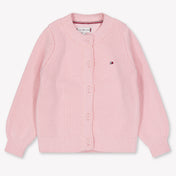 Tommy Hilfiger Baby Meisjes Vest In Licht Roze