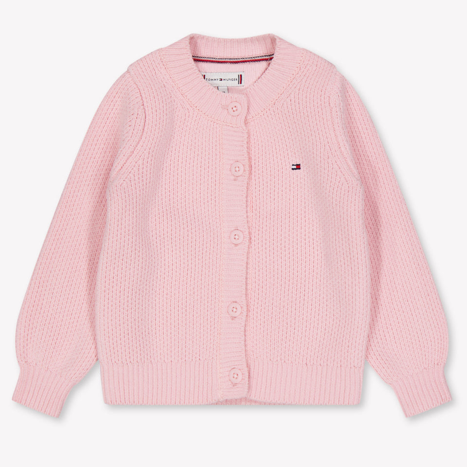 Tommy Hilfiger Baby Meisjes Vest In Licht Roze