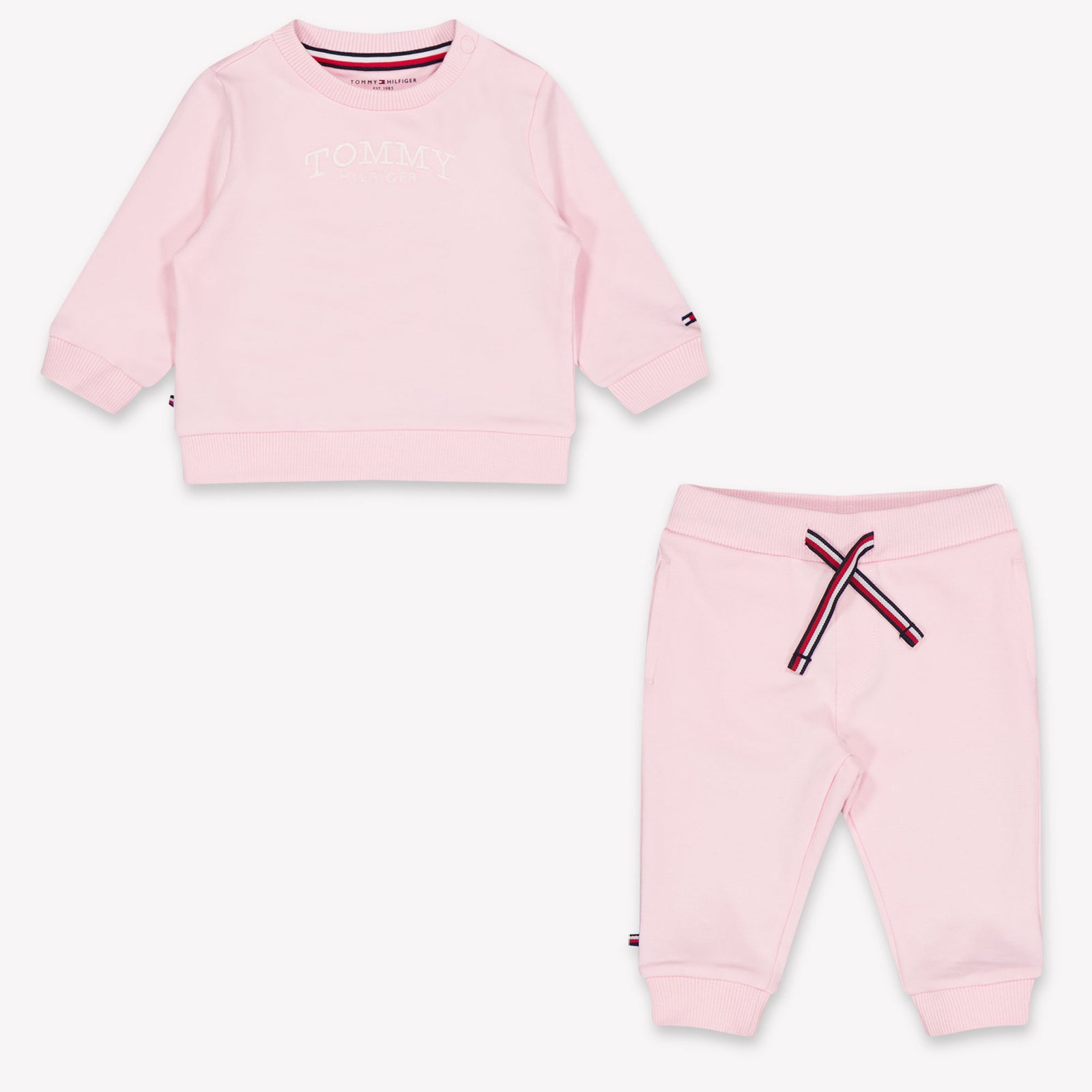 Tommy Hilfiger Baby Unisex Jogging suit Light Pink