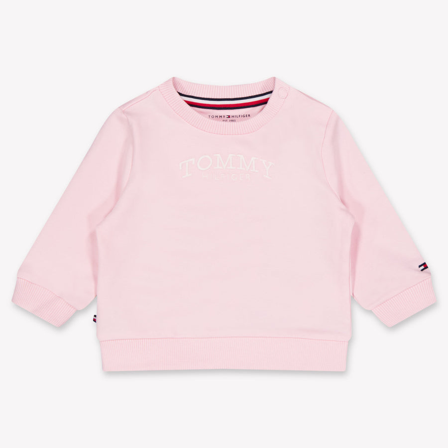 Tommy Hilfiger Baby Unisex Jogging suit Light Pink