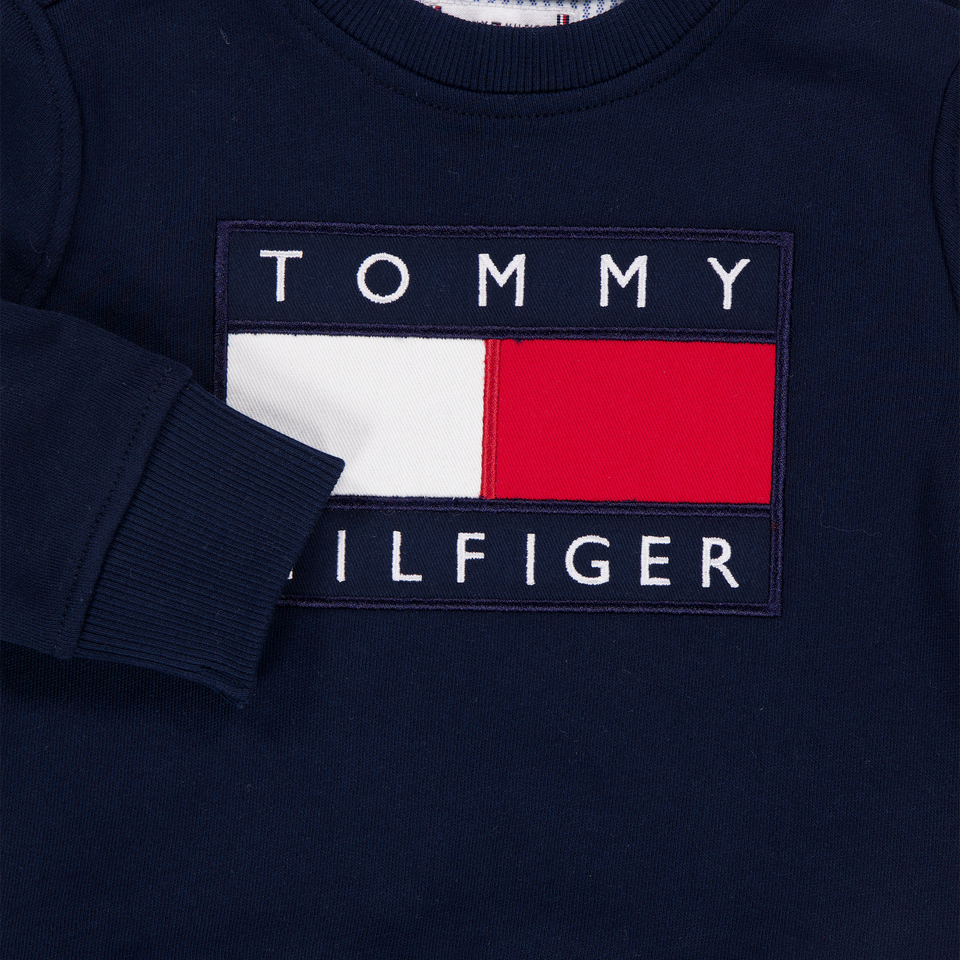 Tommy Hilfiger Baby Unisex Trui In Navy