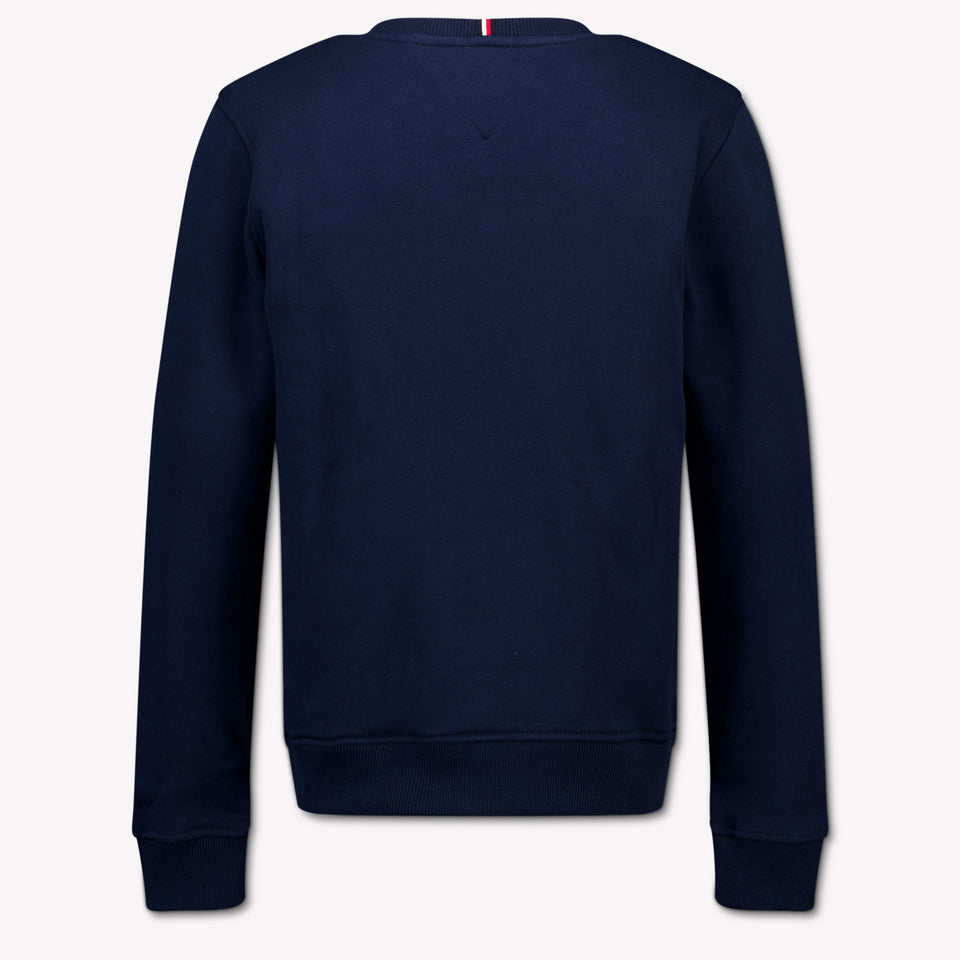 Tommy Hilfiger Kinder Unisex Trui In Navy