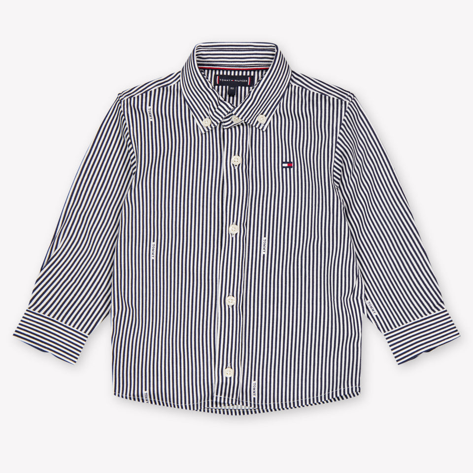 Tommy Hilfiger Baby Boys Blouse in Navy