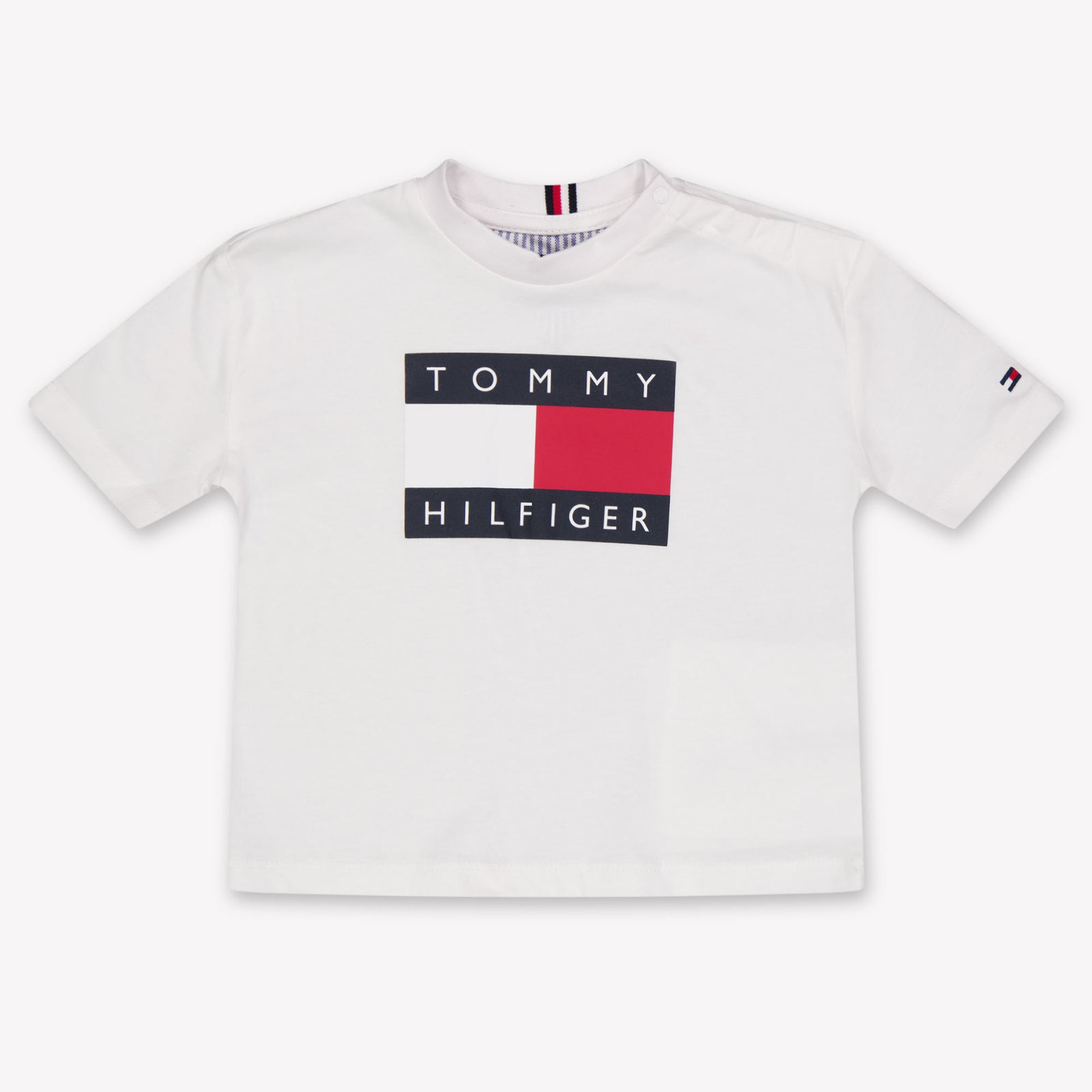 Tommy Hilfiger Baby Jongens T-Shirt In Wit