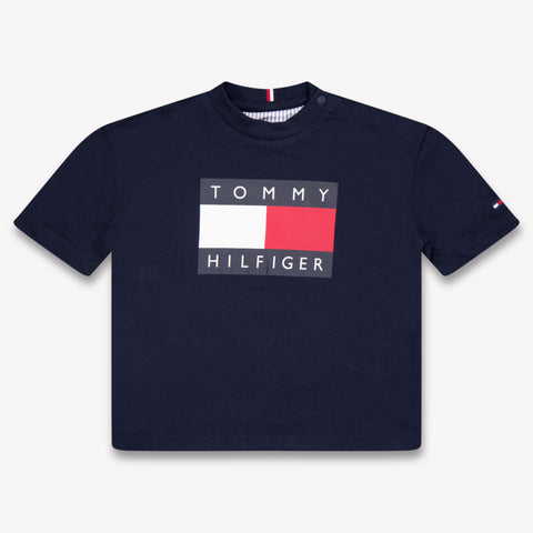 Tommy Hilfiger Baby Boys T-shirt in Navy