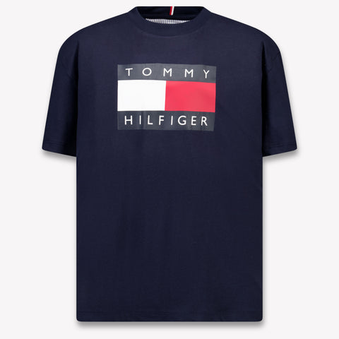 Tommy Hilfiger Kids Boys T-shirt in Navy