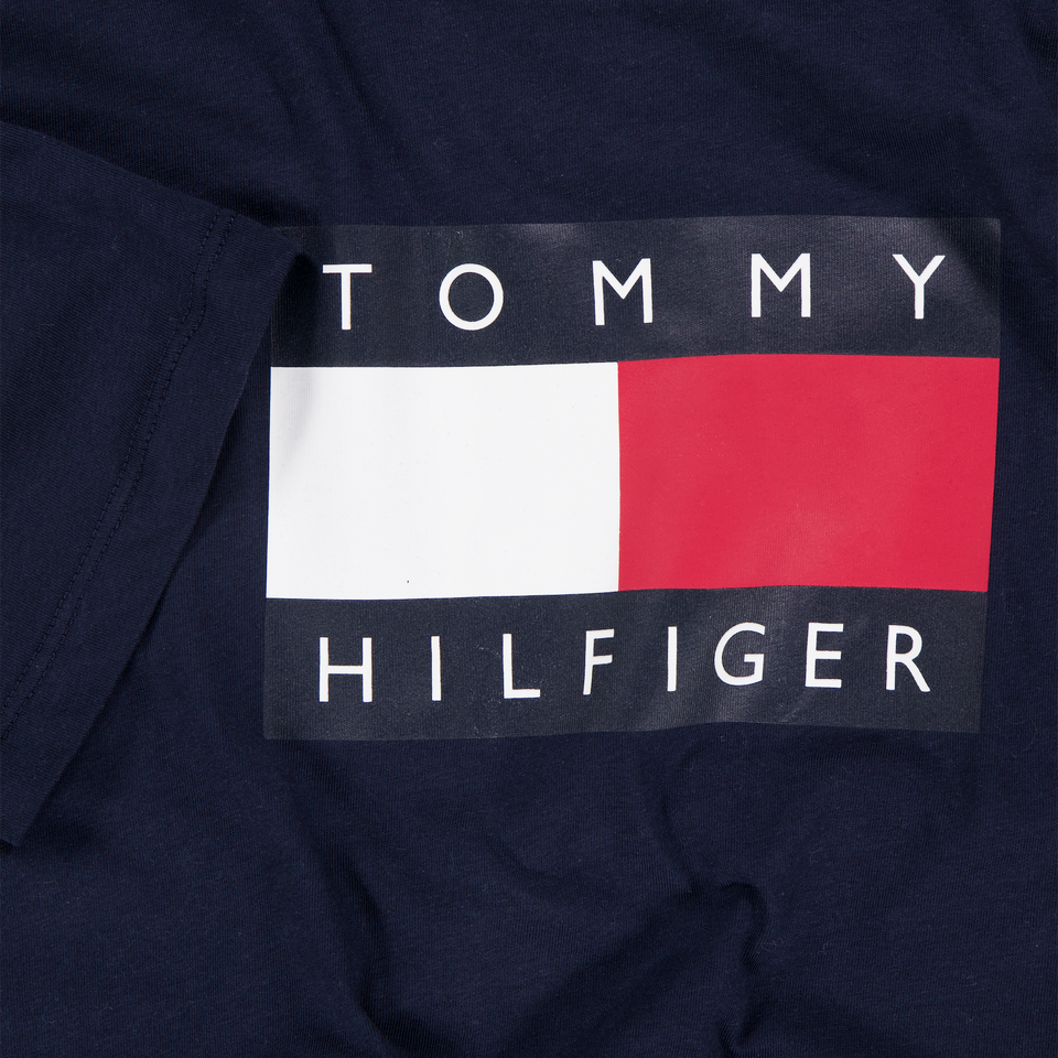 Tommy Hilfiger Kinder Jongens T-Shirt In Navy