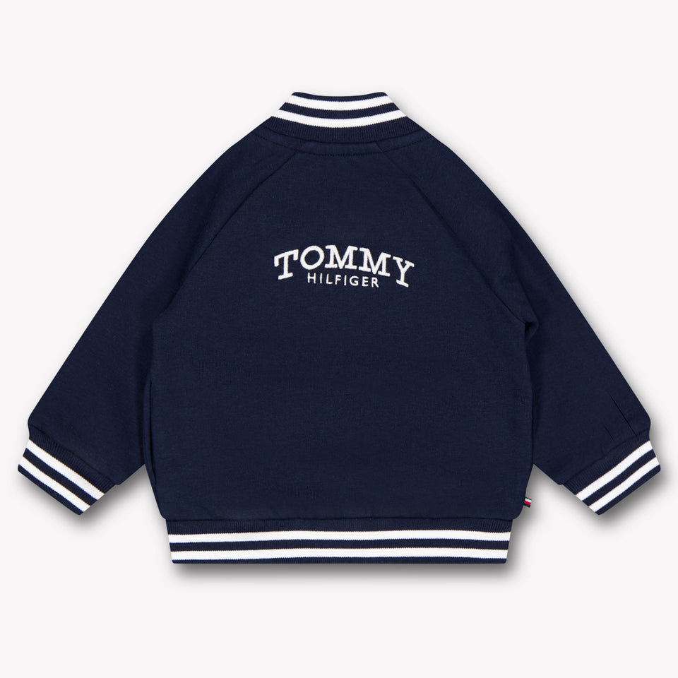 Tommy Hilfiger Baby Unisex Tussenjas In Navy