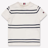 Tommy Hilfiger Baby Jongens T-Shirt In Off White