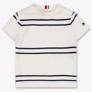 Tommy Hilfiger Baby Jongens T-Shirt In Off White