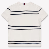 Tommy Hilfiger Baby Jongens T-Shirt In Off White