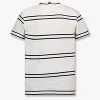 Tommy Hilfiger Kids Boys T-shirt in OffWhite