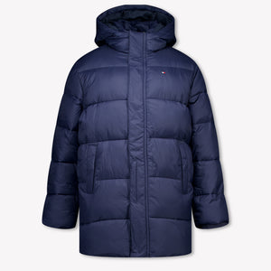 Tommy Hilfiger Kinder Jongens Winterjas In Navy