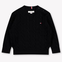 Tommy Hilfiger Baby Jongens Trui In Zwart