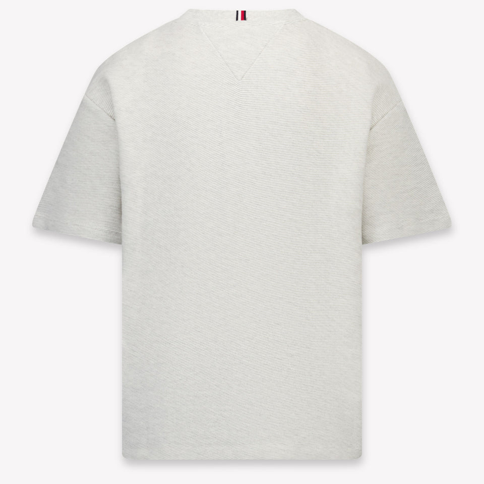 Tommy Hilfiger Kinder Jongens T-Shirt In Wit
