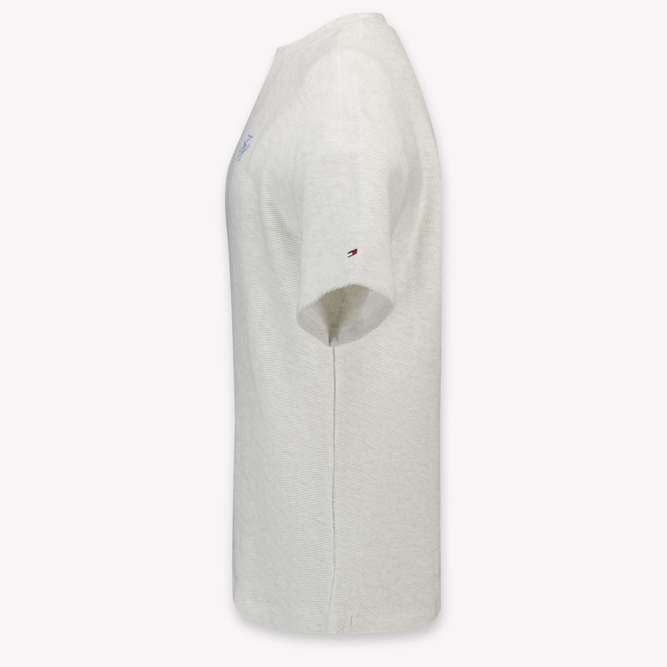 Tommy Hilfiger Kinder Jongens T-Shirt In Wit