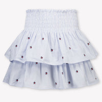 Tommy Hilfiger Kinder Meisjes Rokje In Licht Blauw