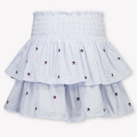 Tommy Hilfiger Kinder Meisjes Rokje In Licht Blauw