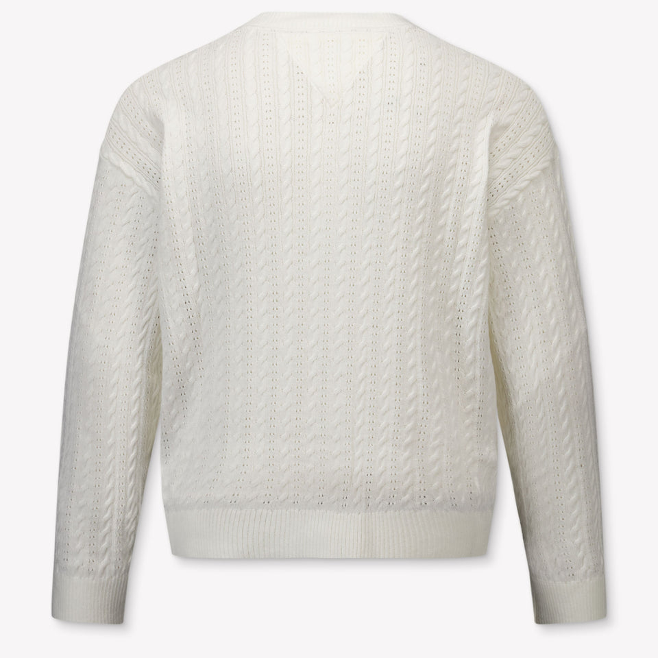 Tommy Hilfiger Kinder Meisjes Vest In Wit
