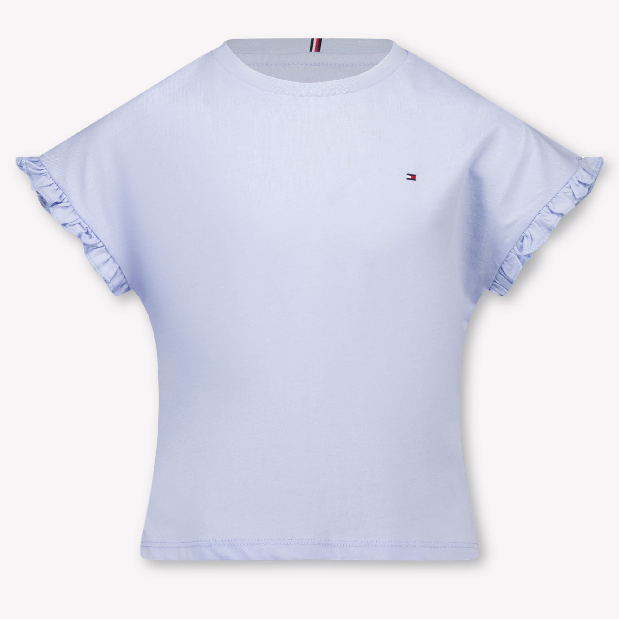 Tommy Hilfiger Kids Girls T-Shirt In Light Blue