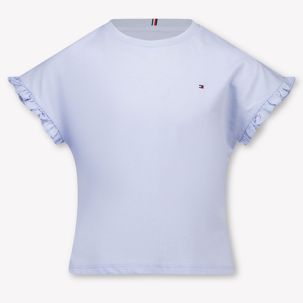 Tommy Hilfiger Kinder Meisjes T-Shirt In Licht Blauw
