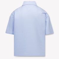 Tommy Hilfiger Kinder Jongens Polo In Licht Blauw