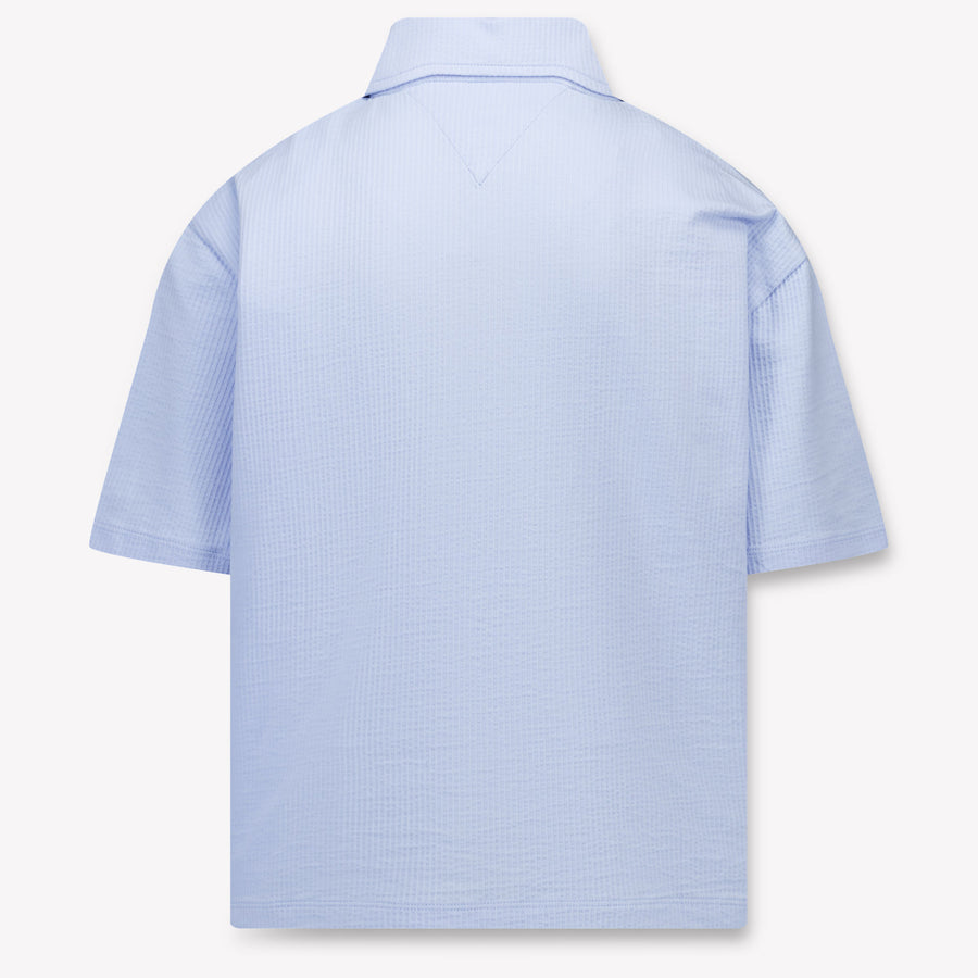 Tommy Hilfiger Kinder Jongens Polo In Licht Blauw