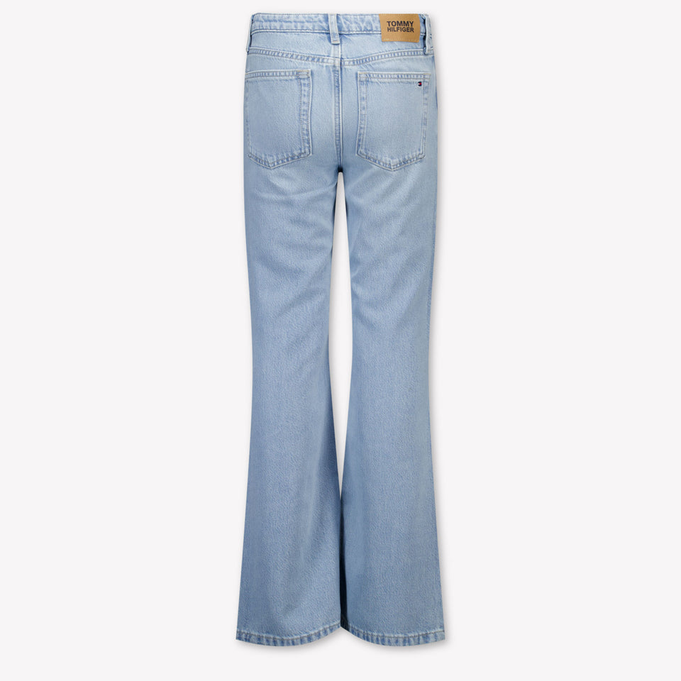 Tommy Hilfiger Kids Girls Jeans In Light Blue