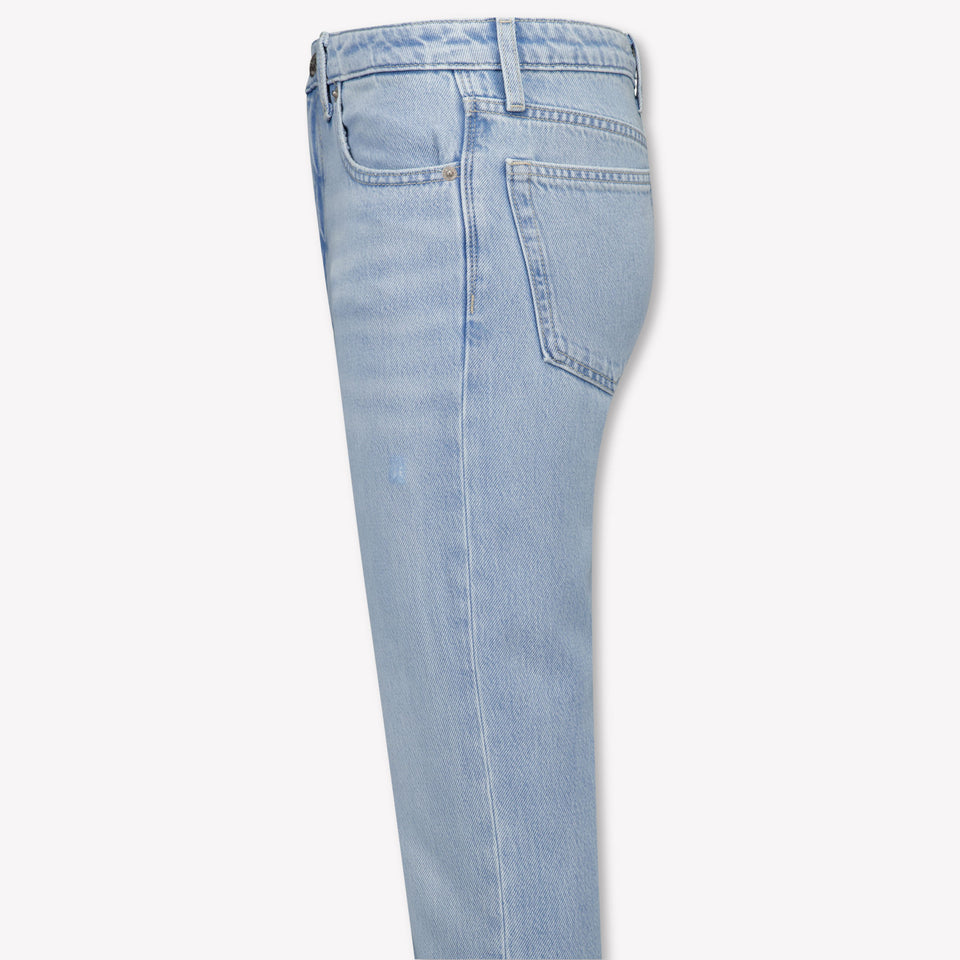 Tommy Hilfiger Kids Girls Jeans In Light Blue