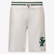 Tommy Hilfiger Kids Boys Shorts In OffWhite