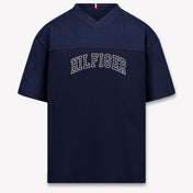 Tommy Hilfiger Kinder Jongens T-Shirt In Navy