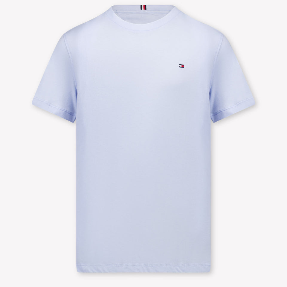 Tommy Hilfiger Kids Boys T-Shirt In Light Blue