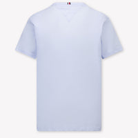 Tommy Hilfiger Kinder Jongens T-Shirt In Licht Blauw