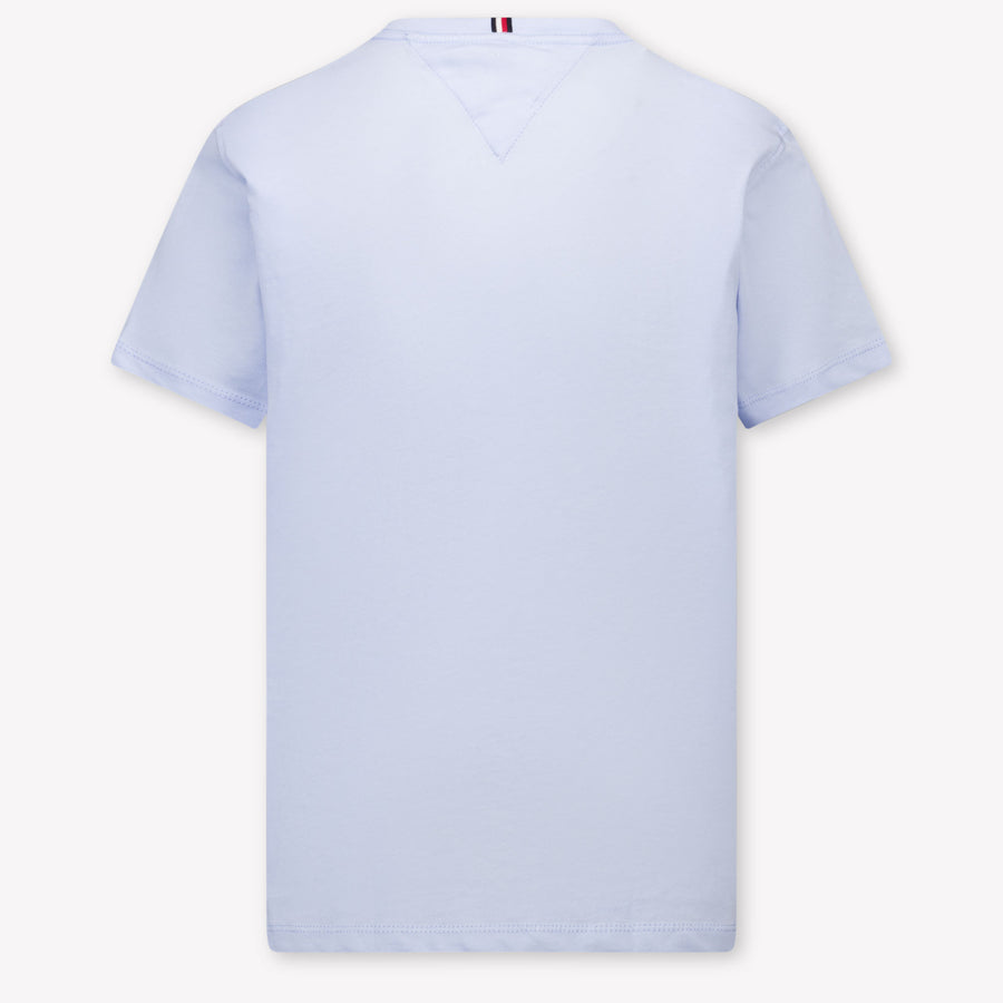 Tommy Hilfiger Kinder Jongens T-Shirt In Licht Blauw