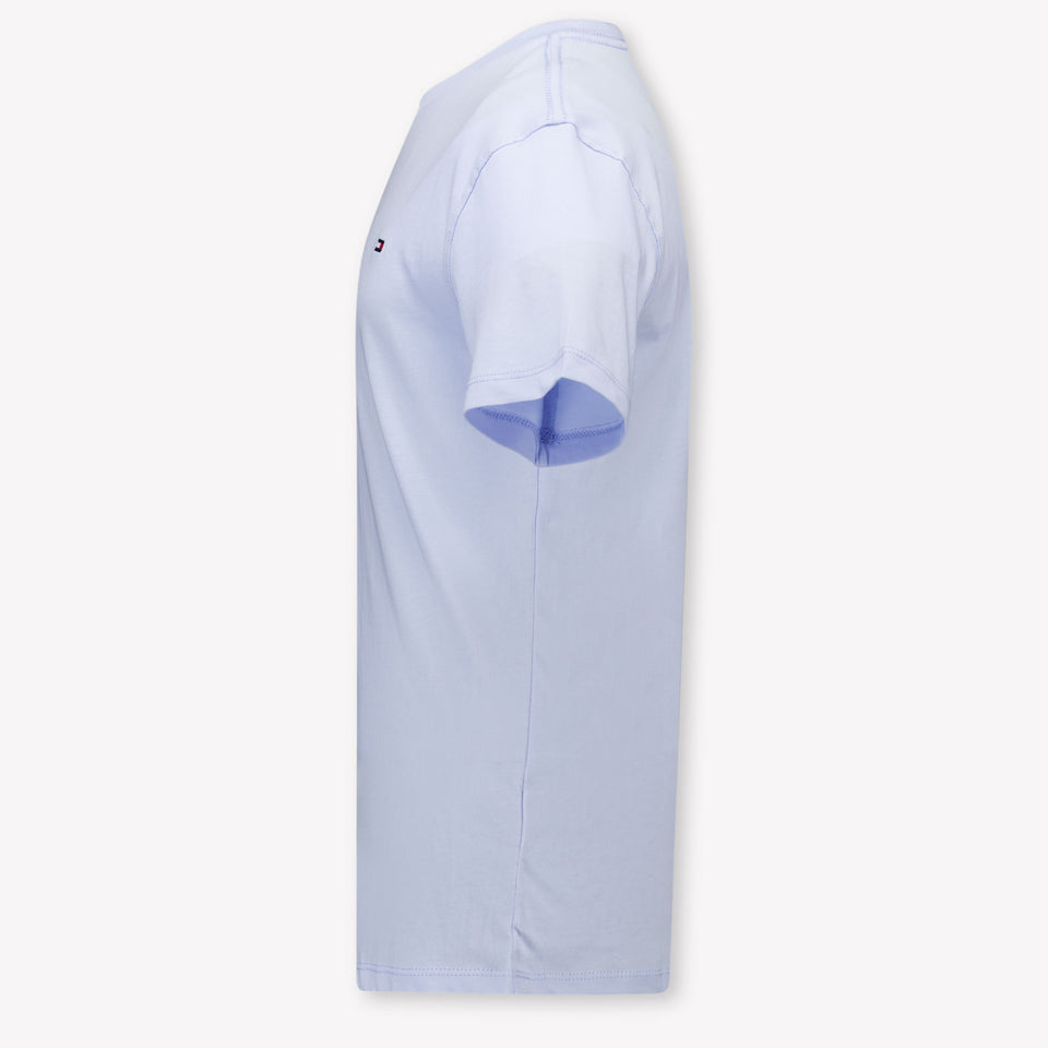 Tommy Hilfiger Kids Boys T-Shirt In Light Blue